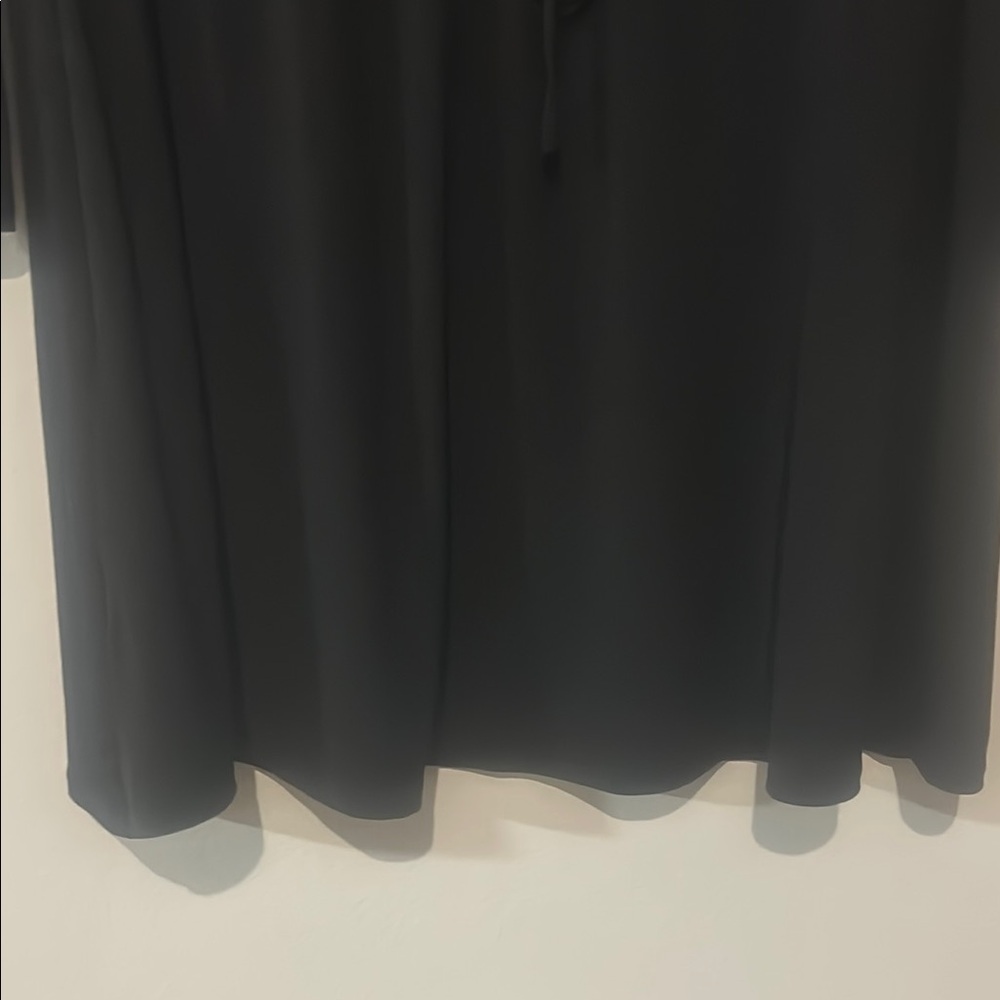 Like new! Mango Black Long Sleeve Crew Neck Dress - Picture 5 of 5